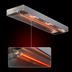 Thumbnail image #4 for Eagle RedHots 42-Inch Unlighted Single Strip Heat Lamp with Remote, 240V