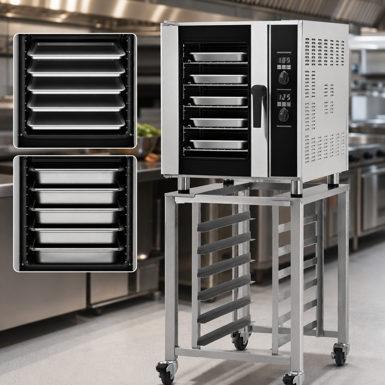 Product image #4 for Moffat Turbofan E33D5 24-Inch Wide Half-Size Electric Convection Oven, 5 Half-Size Sheet Pan Capacity, Digital Controls