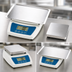 Thumbnail image #4 for Edlund DFG-160 OP Digital Portion Control Food Scale with Standard and Oversized Stainless Steel Platforms