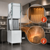 Thumbnail image #4 for Jet-Tech High Hood High-Temperature Door-Type Dishwasher with Booster Heater