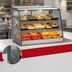 Thumbnail image #4 for 24-Inch Countertop Heated Display Case with Curved Glass and 2 Heated Shelves