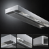 Thumbnail image #4 for RedHots 60-Inch Single Unlighted Rod-Style Strip Heat Lamp with Remote, 208V