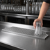 Thumbnail image #4 for 34-Inch Surface-Mount Stainless Steel Drip Tray Trough with Integral Glass Rinser