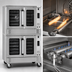 Thumbnail image #4 for Southbend Platinum Series Full-Size Double Deck Gas Convection Oven with Touchscreen Controls and Dependent Glass Doors