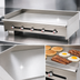 Thumbnail image #4 for Comstock-Castle 24-Inch Countertop Gas Griddle with Smooth Steel Plate, Thermostat Controls, 60,000 BTU
