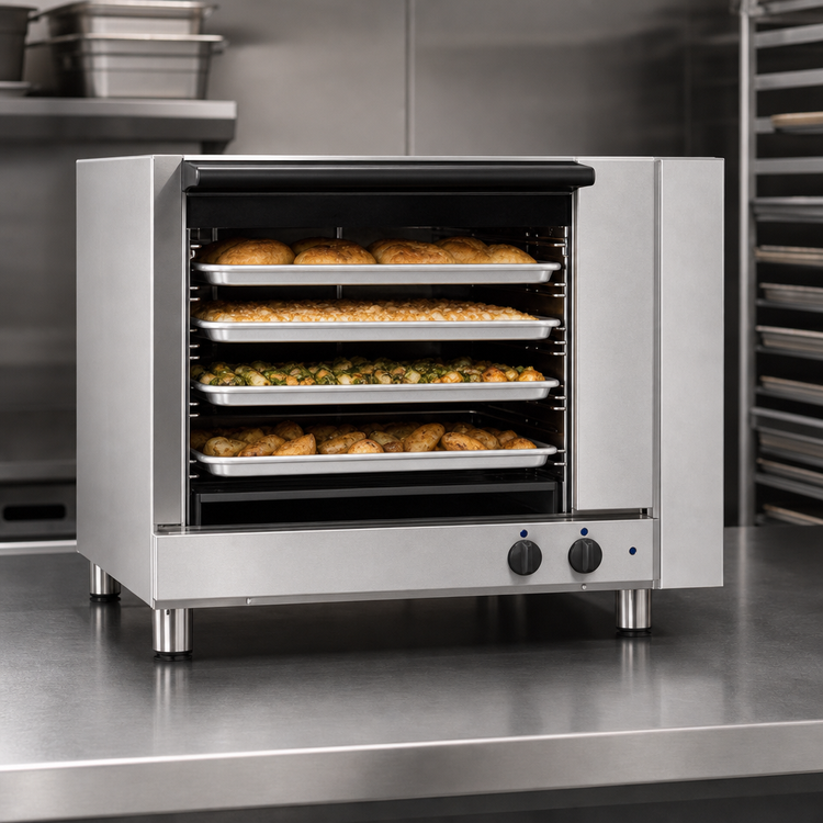 Product image #4 for Turbofan E28M4 Electric Countertop Convection Oven, 4 Full-Size Sheet Pan Capacity