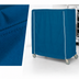 Thumbnail image #4 for Metro Queen Mary and Banquet Cart Cover, 36 x 18 x 54 Inches, Uncoated Denier Nylon, Mariner Blue