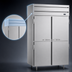 Thumbnail image #4 for Beverage-Air P-Series Two-Section Pass-Thru Reach-In Refrigerator, 48.33 Cu. Ft., Top-Mounted Self-Contained, 4 Solid Doors
