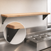 Thumbnail image #4 for Eagle Group 94-1/2-Inch Hardwood Cutting Board with Stationary Brackets for HT6 Carving Station