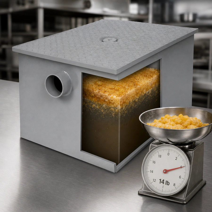14 lb. Grease Capacity