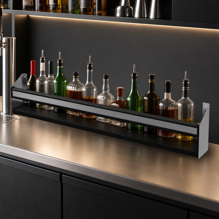 Product image #4 for Glastender 38-Inch Single Stainless Steel Speed Rail