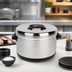 Thumbnail image #4 for Thunder Group SEJ72000 Insulated Sushi Rice Pot — 40 Cup, Mirror-Polished Stainless Steel (Non-Electric)