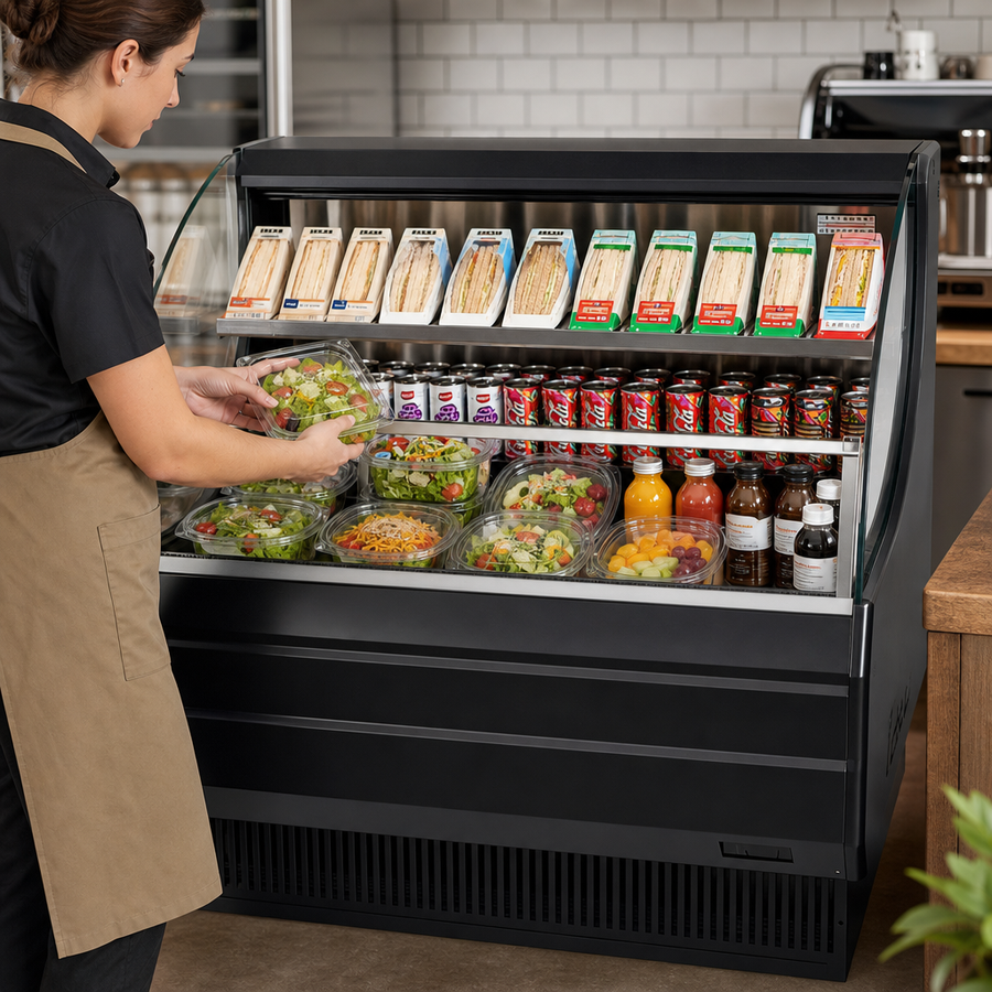 Open Front Display