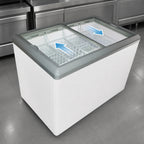 Thumbnail image #5 for Excellence Commercial Products HB-11HCD Dual-Temperature Chest Refrigerator/Freezer, Sliding Glass Doors, 11.1 Cu. Ft., White