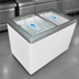 Thumbnail image #5 for Excellence Commercial Products Dual Temp Chest Refrigerator/Freezer with Sliding Glass Doors, 11.1 Cu. Ft.