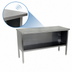 Thumbnail image #4 for John Boos Open Front Stainless Steel Cabinet-Base Work Table with Undershelf, 72 x 30 Inches