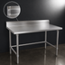Thumbnail image #4 for John Boos Stallion 84-Inch x 36-Inch Stainless Steel Work Table with 5-Inch Backsplash and Safety Edge