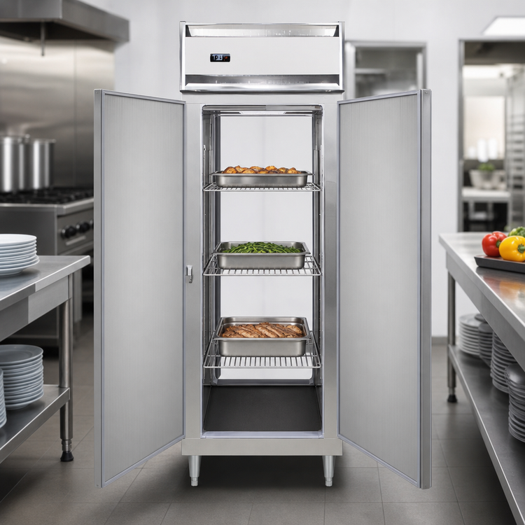 Product image #4 for Continental Refrigerator DL1WE-PT One-Section Extra Wide Pass-Thru Heated Holding Cabinet