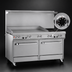 Thumbnail image #4 for Southbend Ultimate 60-Inch Gas Restaurant Range with 2 Burners, 48-Inch Griddle and 2 Cabinets
