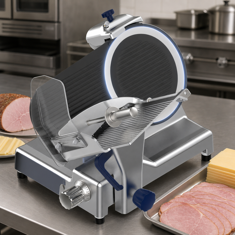 Product image #4 for Vollrath Heavy-Duty Manual 35° Gravity Feed Commercial Slicer with 12-Inch Blade and Belt Drive
