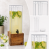 Thumbnail image #4 for Madera 3 Gallon Acrylic Beverage Dispenser with Infuser and Rustic Pine Base
