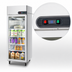 Thumbnail image #5 for Migali Competitor Series® Single Section Glass Door Reach-In Refrigerator, 21.4 Cu. Ft., Top-Mount Self-Contained