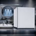 Thumbnail image #5 for Hoshizaki F-1501MWJ Modular Water-Cooled Flake Ice Machine, 30 Inch Wide