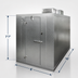 Thumbnail image #4 for Master-Bilt QS Series 8' x 10' Indoor Walk-In Freezer with Floor, 7'7