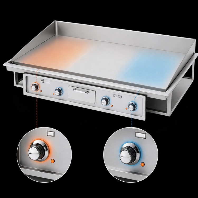 Product image #4 for Wells G-246 Built-In/Drop-In Electric Griddle with 46 x 24-Inch Smooth Polished Steel Plate