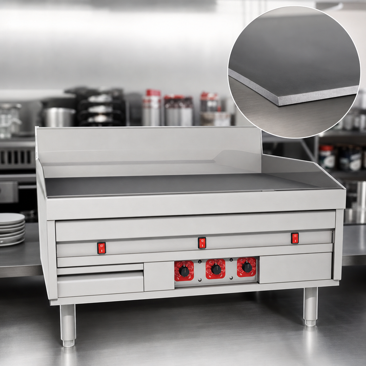 Product image #4 for Magikitch'n 36-Inch Countertop Electric Griddle with 35-3/4 x 24-Inch Cooking Surface and Thermostatic Controls