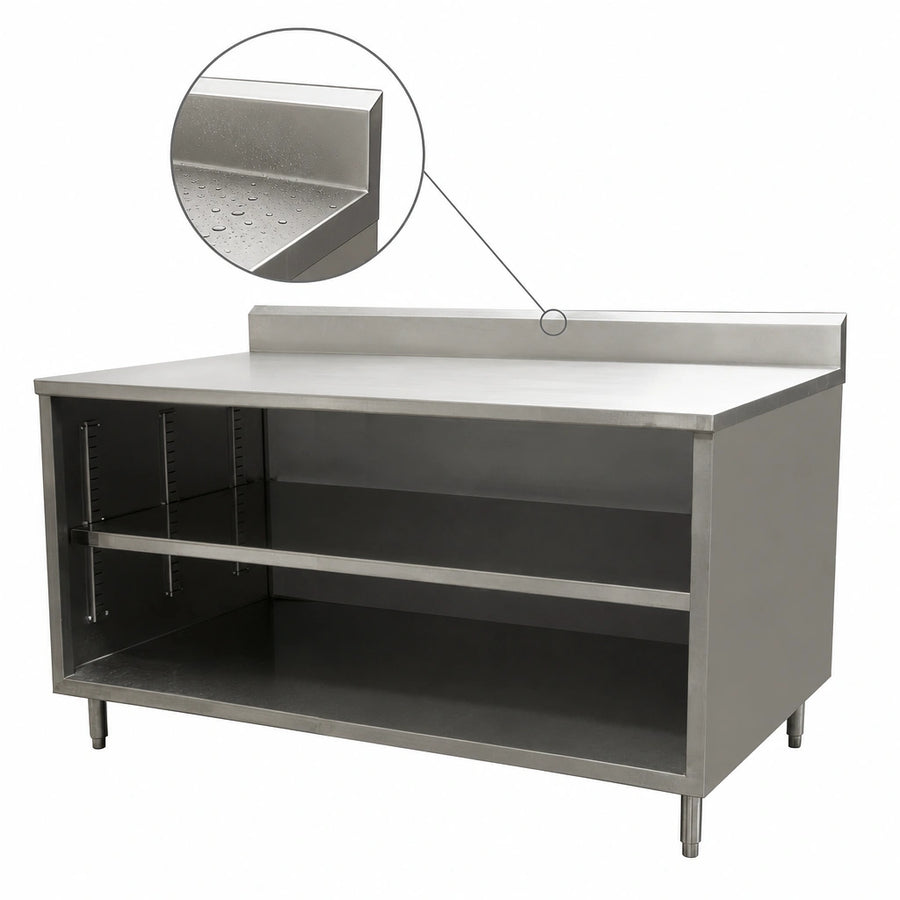 5-Inch Stainless Steel Back Riser