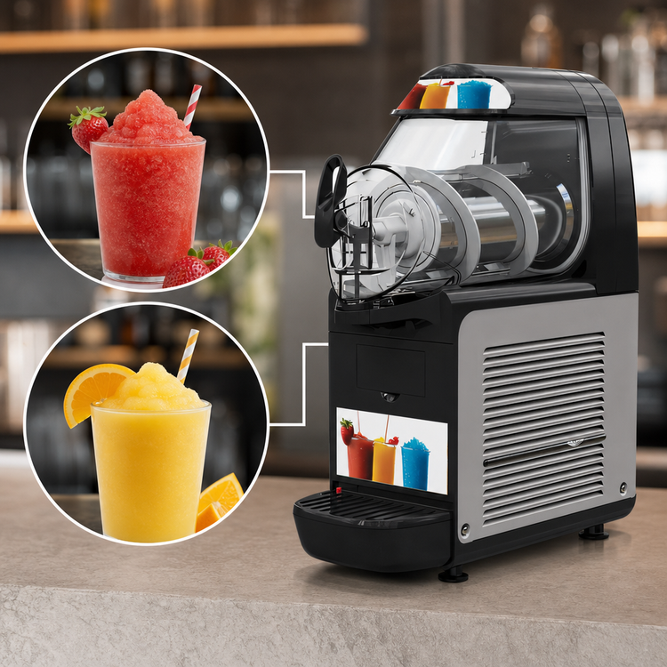 Product image #4 for Vollrath Countertop Frozen Beverage Granita Machine, Single 1.58-Gallon Bowl, 220-240V