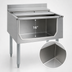 Thumbnail image #4 for Eagle 2200 Series 48-Inch Underbar Ice Bin/Cocktail Unit with 16-Inch Deep Liner and Sliding Cover