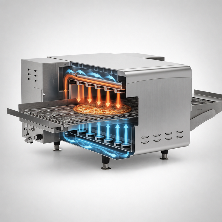 Product image #5 for Ovention Shuttle S1200 Ventless Countertop Rapid Cook Impingement Oven