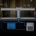 Thumbnail image #4 for Glastender Pipe Tee 16-Faucet Countertop Glycol-Cooled Draft Dispensing Tower