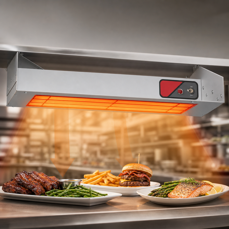 Product image #4 for Nemco Dual 48-Inch Infrared Strip Heater Bar Heater, 240V