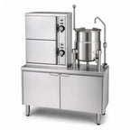 Thumbnail image #4 for Crown ECX-10-10 Two Compartment Electric Convection Steamer and 10 Gallon Kettle