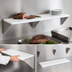Thumbnail image #4 for Advance Tabco Triumph (Supreme) Stainless Steel Carving Station Shelf with Removable 3/8 Inch White Poly Cutting Board, 62-7/16 Inch x 10 Inch
