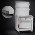 Thumbnail image #4 for Southbend Platinum P24N-TT 24-Inch Modular Heavy Duty Gas Griddle Range