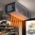 Thumbnail image #4 for Berner Industrial 84-Inch Electric Heated Direct Drive Air Curtain, 28 kW, 2 x 1 HP Motors