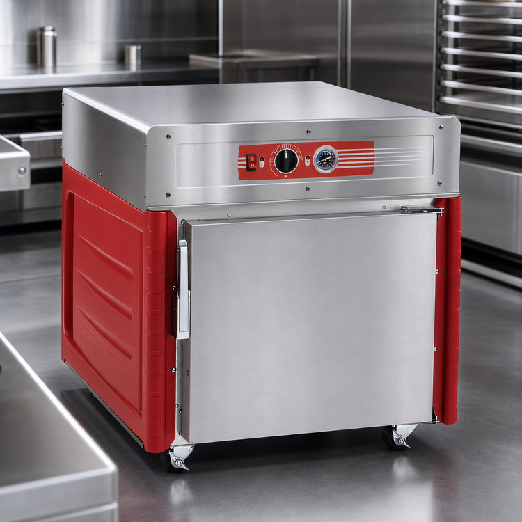 Product image #4 for Metro C5 4 Series Under Counter Mobile Heated Holding Cabinet with Full Solid Insulated Door, 11 Full-Size Sheet Pan Capacity, 120V