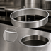 Thumbnail image #4 for Vollrath Round Stainless Steel Garbage Waste Chute, 11-Inch x 2-Inch Deep