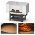 Thumbnail image #4 for Marra Forni Square Wood-Fired Pizza Oven with 83 x 31 Inch Brick Deck and Steel Stand