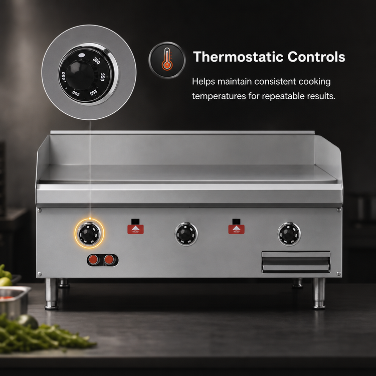 Product image #4 for Southbend HDG-18 Countertop Gas Griddle with 18 x 24 Inch Cooking Surface