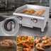 Thumbnail image #4 for Workline 24-Inch Countertop Gas Griddle with Smooth Polished Steel Plate and Thermostatic Controls