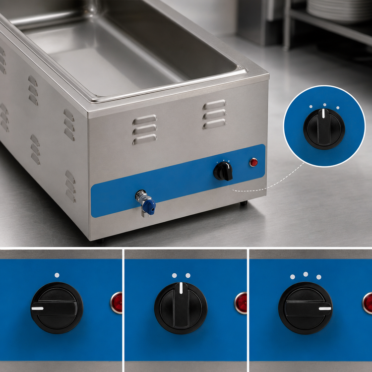 Product image #4 for Antunes CW-127 Countertop Cooker/Warmer with Drain System