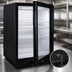 Thumbnail image #4 for Atosa Countertop Refrigerator Merchandiser with Hinged Glass Door, 4.6 Cu. Ft.
