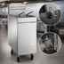 Thumbnail image #4 for Vulcan 1VEG35M 15-1/2-Inch Natural Gas Floor Fryer, Single Tank, 35-40 lb. Oil Capacity
