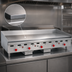 Thumbnail image #4 for Wolf ASA48-30 Heavy Duty Countertop Gas Griddle with 48