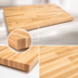 Thumbnail image #4 for John Boos Boos Block 108-Inch x 32-Inch Northern Hard Rock Maple Kitchen Countertop, Blended Edge Grain, 1-1/2-Inch Thick, Oil Finish